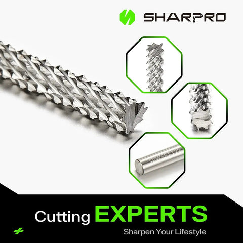 Heavy Duty Tungsten Carbide Burr For Dremel And Rotary Tools One Eighth Inch Shank Go To Multi Purpose Side Cut Carving Bit