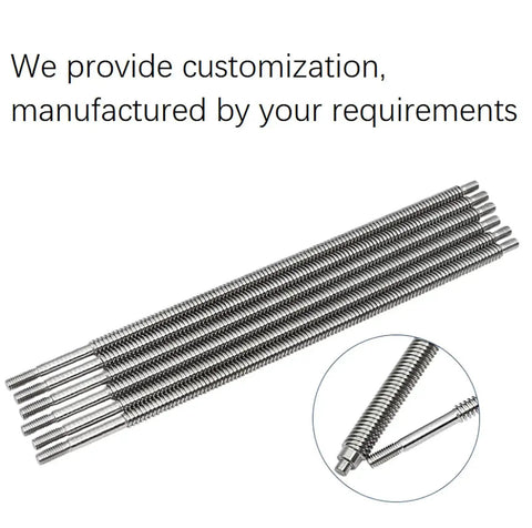 T10 Lead Screw 400mm 15.75 Inch Length With Brass Nut For 3D Printer Z Axis CNC 10mm Diameter 2mm Pitch Single Start