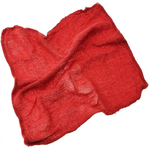 60 Pack 14 By 14 Inch Heavy Duty Shop Towels Red Virgin Cotton Absorbent Reusable Washable Wipes For Oil Grease Water And Chemicals
