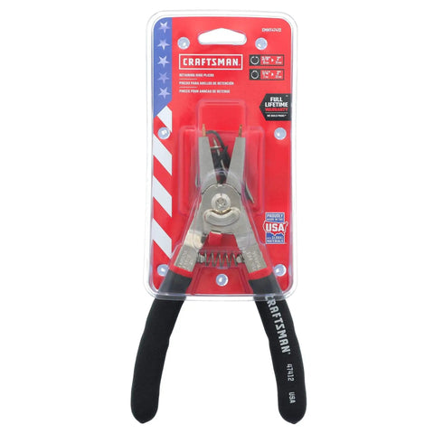 Retaining Ring Pliers With Color Coded Interchangeable Tips And Hex Key In Handy Pouch Built Tough Cushion Grips