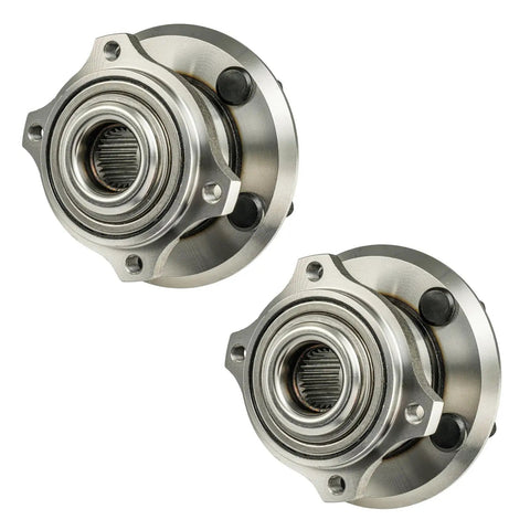 Rear Wheel Bearing Hub Assembly 5-Lug 2-Piece Direct Fit Kit Fits 2005-2009 Chrysler 300 RWD, 2007-2009 Dodge Charger RWD