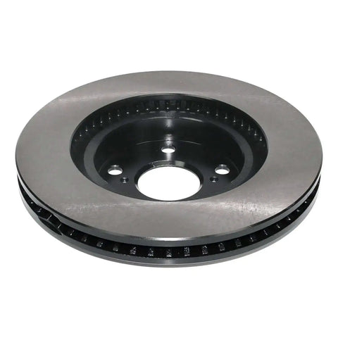 Electrophoretic Front Vented Brake Rotor With Superior Corrosion-Resistant Coating, Salt Spray Tested Per ASTM B-117 ISO 9227, shown front view
