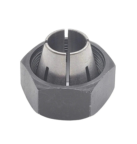 1/2 Inch Router Collet Replacement For Porter-Cable 690 890 Series Routers With Auto-Release Design, steel material, front view