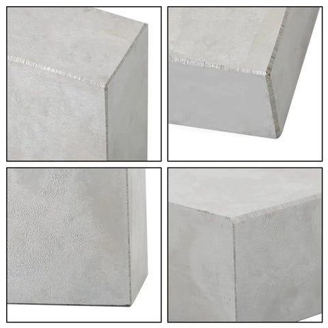 Close-up of No Hole Accuracy Block Set 2 Pieces 1 By 2 By 3 Inch Machinist Blocks with flat ground edges, Thomletha Brand.