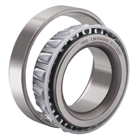Durable Wheel Bearing Set 38 Tapered Roller Bearings For Car And Trailer Axles Fits Most Vehicles 2 Pack XiKe Beefy Chrome Steel