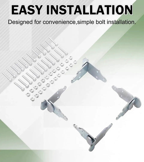 Four Sets Trailer Wood Side Brackets Latches With Screws For Secure Stake Panels Gates And Corners Heavy Duty Kit