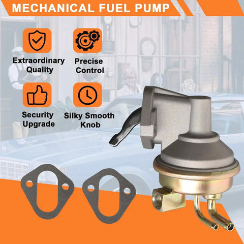 Mechanical Fuel Pump With Spring Plug And Play Direct Fit For Classic GM Cars For Chevrolet, Buick, GMC, Oldsmobile And Pontiac
