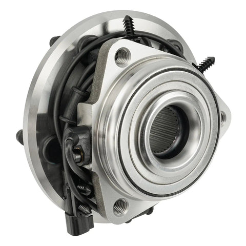 Front Wheel Bearing And Hub Assembly 513369 For Jeep Wrangler 2011 To 2017 And 2018 JK 5 Lug With ABS Ride Ready Direct Fit Replacement OE