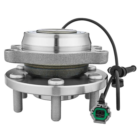 Pair Front Wheel Bearing And Hub Assembly For 2005-2019 Nissan Pathfinder Xterra Frontier And 2009-2012 Suzuki Equator 4x4 Models