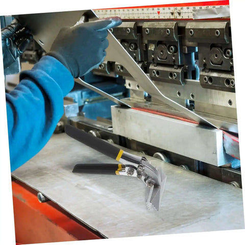 3 Inch Hand Seamer Sheet Metal Bending Tool With Anti Slip Jaws And Locking Handle used for lightweight metal bending