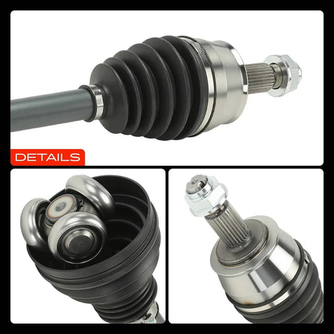 CV Axle Shaft Assembly For Ram ProMaster City 2015-2022 2.4L Front Left Or Right Replacement Drive Shaft With Axle Nut Included