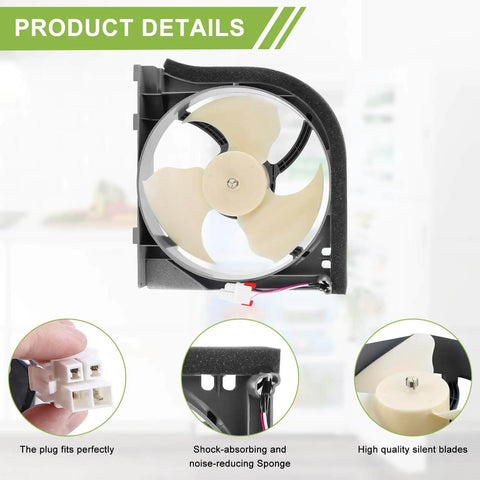Condenser Fan Motor Assembly Single Unit DA97-15765A DA97-15765C DA97-12842A for Samsung Refrigerators product details