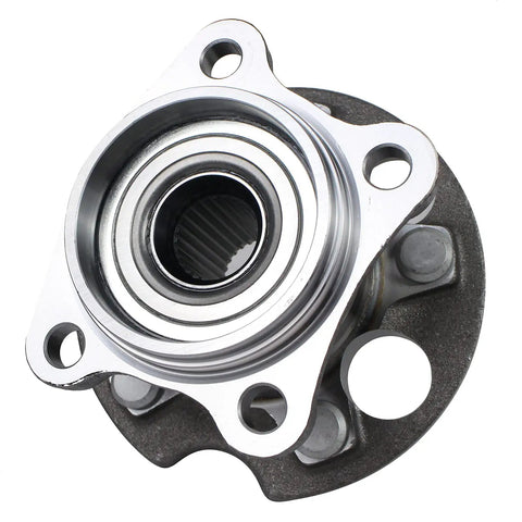 Top view of Rear Wheel Bearing And Hub Assembly 512284 Non ABS 5 Lug Rear Hub For Toyota Highlander 2004 To 2013 Venza 2009 To 2016
