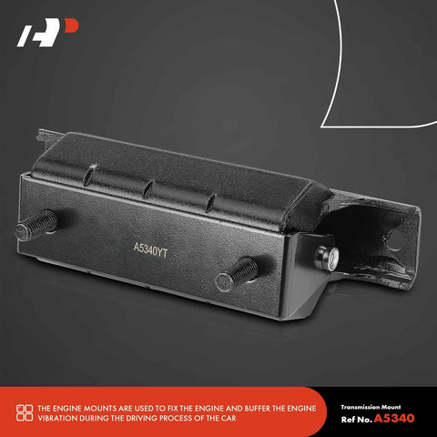 Close-up view of a transmission mount for 3 Piece Motor Mount Set With Transmission Mounts For Chevy And GMC Trucks