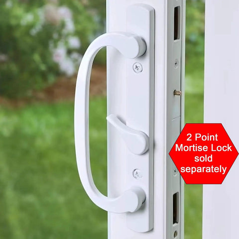Keyed Sliding Patio Door Handle Set For Legacy And Sash Controls Fits P N 2265 With Forty Five Degree Keyway Without Mortise