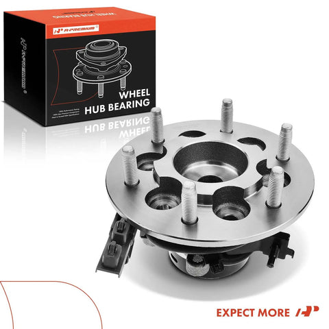 Front Left Wheel Bearing And Hub Assembly With ABS And 6-Lug Fit For Chevrolet Colorado 2004-2008, GMC Canyon 2006-2008, Isuzu I-280 2006, I-290 2007-2008