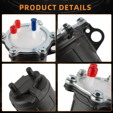 Close-up views of Plug And Play Fuel Pump Replacement For Honda ATV Rancher 420 Foreman 500 TRX420 TRX500 TRX700XX 2007 2014 16700-HP5-602