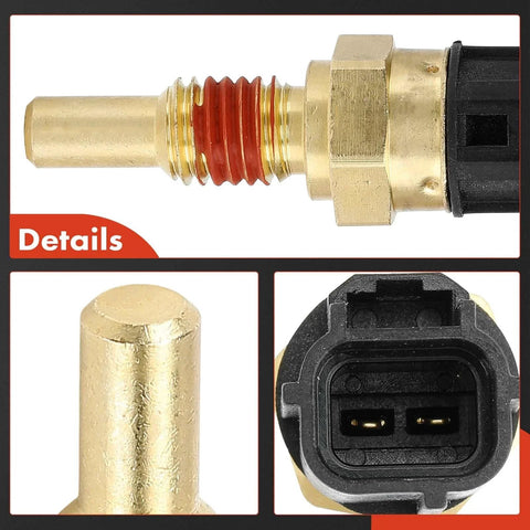 Engine Coolant Temperature Sensor 2 Pins For Ford F150 F250 Explorer Mustang Expedition E150 E250 Lincoln Navigator Aviator