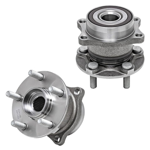 4 Piece Wheel Bearing Hub Assembly Set For Subaru Forester 2009-2013, Impreza 2008-2013, And WRX 2013 Front And Rear Replacement Kit