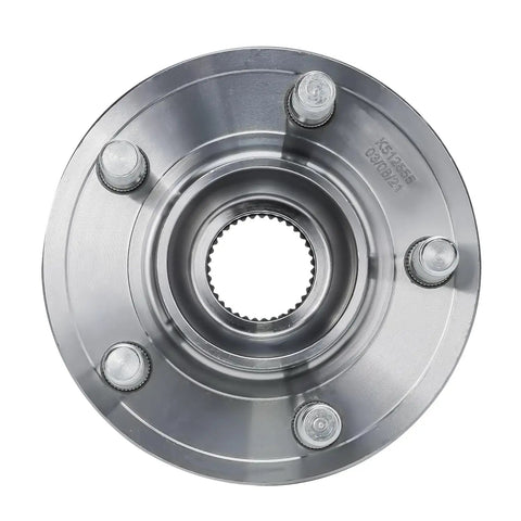 Rear Wheel Bearing And Hub Assembly Fits Dodge Charger 2015 To 2021 Dodge Challenger 2015 To 2021 And Chrysler 300 2015 To 2021 Non ABS 5 Lug Replacement shown from top view