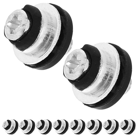 10 Piece M3 Black Hard Drive Mounting Screws Set For Laptop And Desktop Computers Easy Install Replacement Screws image