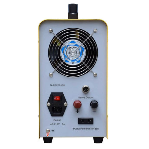 Back view of Grab And Go 800W Portable EDM Tap Burner For Removing Broken Taps 5/64 To 25/32 Inch From Drills Bolts Reamers Studs