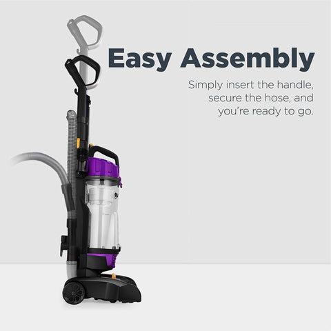 Eureka NEU182B PowerSpeed upright bagless vacuum cleaner, purple, home cleaning appliance