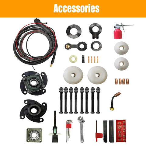 Accessories for 2 In 1 Portable Line Boring And Welding Machine For Excavators, Automatic Bore Welder Tool, Hole Repair.