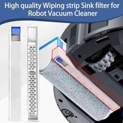 Replacement Accessories Kit For Ecovacs Deebot X8 Pro Omni Robot Vacuum Cleaner With Mop Dirty Water Sink Filter close-up view