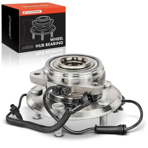 Front Wheel Bearing And Hub Assembly With ABS For Jeep Wrangler 2007 To 2010 4 Wheel ABS 5 Lug with box packaging.
