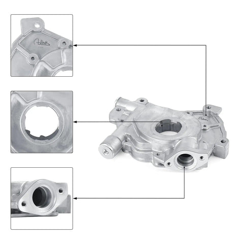 Drop In Engine Oil Pump Replacement M340 For Ford F150 F250 Super Duty 5.4L 4.6L V8 Fits Explorer Sport Trac Expedition Mustang Lobo