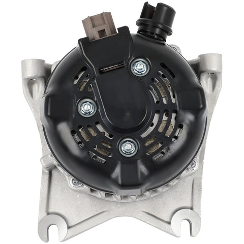 Rear view of Beefy 12V 150Amp Alternator With S6 Pulley For Ford Expedition 2009 2010, Ford F150 2009 2010, Lincoln Navigator