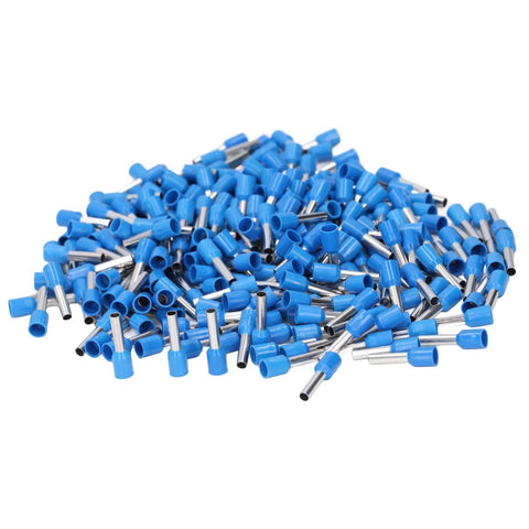 Insulated Ferrule Kit 1000 Pcs For 12 AWG Copper Wire Crimp Terminals And Wire End Connectors For Solid And Stranded Wire Safe Electrical Connections Heavy Duty Copper Ferrule Pins Easy Install Pro Grade Power Wiring.