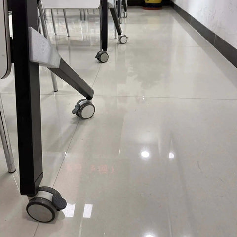316 Stainless Steel Non Magnetic Rust Proof Universal Double Brake Caster Wheel Set 3 Inch 4 Inch with TPR Silent Wheel on floor
