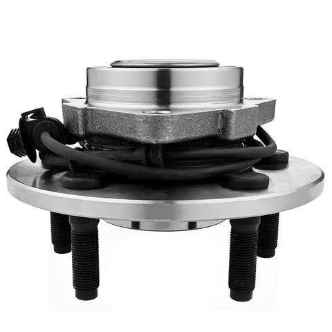 Side view of Pair Front Wheel Hub Bearing Assembly For Dodge Ram 1500 2002 2003 2004 2005, 5 Lug, 4 Wheel ABS Replacement Kit