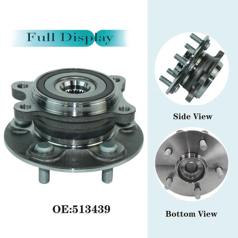 Front Wheel Bearing And Hub Assembly For Toyota Camry 2018 To 2022 Avalon 2021 And Lexus ES250 2021 To 2023 2.5L L4 5 Lug
