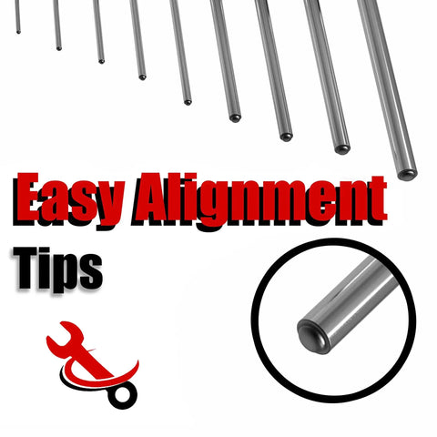Roll Pin Punch Set 9 Piece For Gunsmithing Tool Kit Building And Watch Repair With Firing Pin Removal, alignment tips diagram