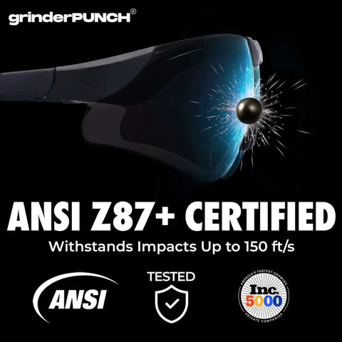Built In Bifocal Safety Sunglasses With Magnifier For Reading And Work ANSI Z87 Impact Resistant Sun Readers.