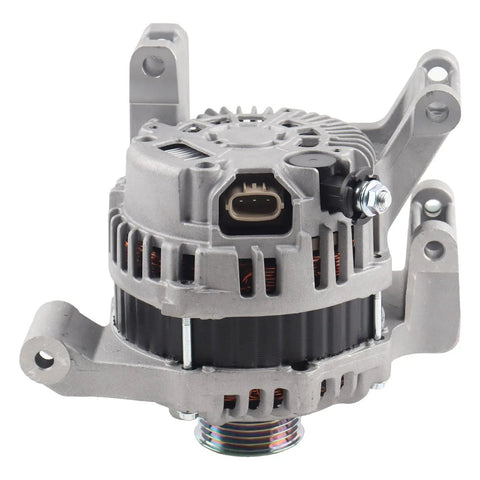 Alternator For 2010-2013 Mazda 3 2.0L 12V 100Amp Replacement Direct Fit OE Style With Top Notch Bearings For Reduced Friction Vibration And Noise