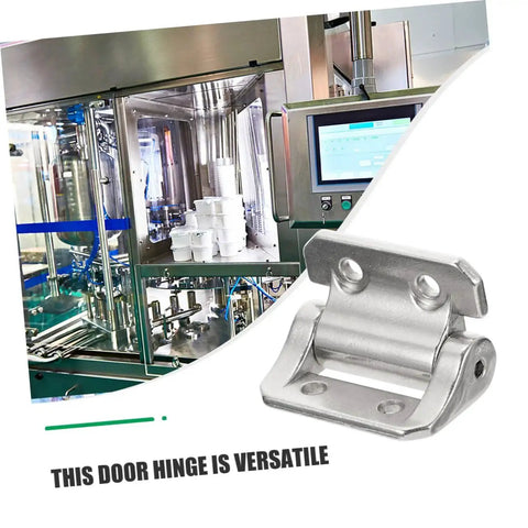Soft Close Cabinet Door Hinge Heavy Duty Zinc Alloy Damper for Residential Cupboards, steel construction, shown next to machinery
