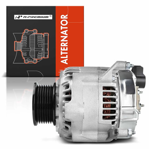 Alternator Compatible With Dodge Ram 1500 2500 3500 4000 Dakota And Jeep Grand Cherokee 90 Amp 12 Volt With 7 Groove Pulley