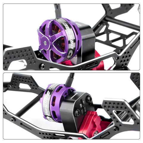 2500KV Brushless Outrunner Motor With Mount For 1 24 RC Micro Rock Crawlers And Axial SCX24 Upgrades Replacement, installed