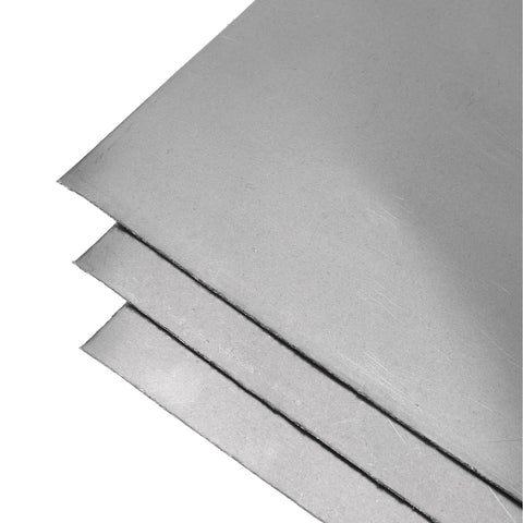 PATIKIL flexible graphite gasket sheet, 250x200x0.6mm, pack of 4, stacked sheets