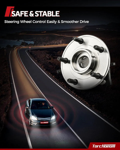 Front Wheel Bearing Hub Assembly 2 Pack For Toyota Corolla 2019-2022 And Prius 2016-2022 Including Prius Prime And Prius AWD E