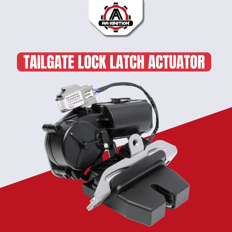 Liftgate Trunk Lock Actuator Replacement For Ford And Lincoln SUVs, shown with plug-and-play design, easy install.
