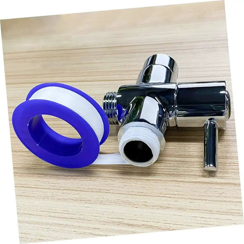 PTFE Thread Seal Tape for Plumbing High Temp Durable Leak Sealant for Pipes Easy use with water gas air fittings on pipe connector