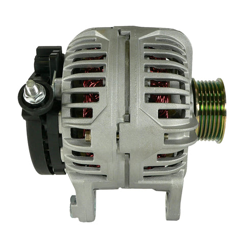 Side view of 12V 132A High Output Alternator Replacement For Dodge Dakota 2000, Durango 2000, And Jeep Grand Cherokee 2001-2004