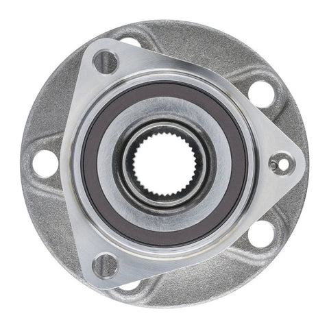 5-Stud Rear Wheel Bearing Hubs Assembly For VW Tiguan Q3 Arteon Taos TT Quattro - 2016 To 2024 AWD And FWD Fits, front view
