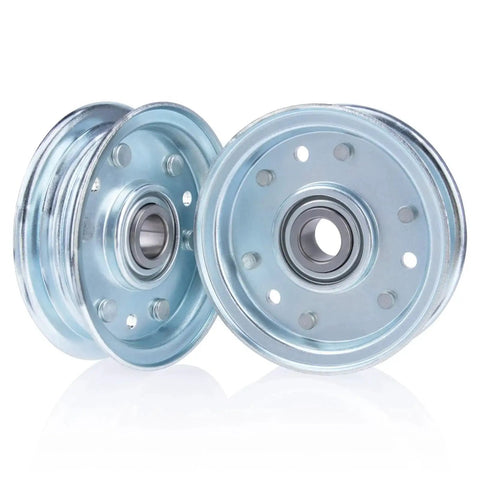 Two Pack Finish Mower Idler Pulley Replacement for RFM Series Mowers Fits 4 Foot 5 Foot And 6 Foot Mowers With Single Belt Replaces King Kutter Part 164090