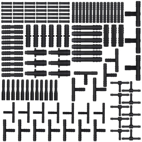 All Size Automotive Silicone Vacuum Hose Kit With 1/8 to 3/8 Inch Tubes Includes 126 Nylon Vacuum Connectors In 13 Sizes Red Built For DIY Upgrades